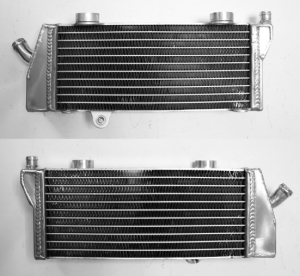 KTM SXF 250 (2012–2015), EXCF 250 (2008–2015), SXF/EXCF 350 (2011–2015), SXF 450 (2007–2008, 2012–2015) megerősített hűtő normál űrtartalommal, bal oldali (db), nordicamoto.ro