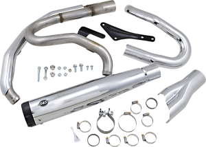 Superstreet 2:1 Exhaust System Chrome
