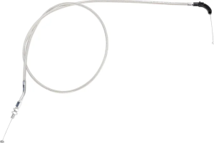 Armor Coat Stainless Steel Throttle/idle Cable For Cruisers Silver +203 mm (8''), 1, nordicamoto.ro