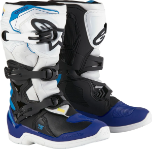Alpinestars Tech 3s gyermekcsizma, fehér//fekete/kék, 40,5, 1, nordicamoto.ro