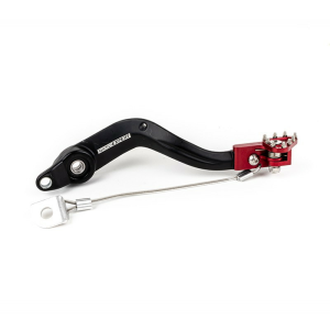 Beta RR 2T/4T „20–’21” fékpedál (037360048000) fekete/piros Enduro Expert, nordicamoto.ro