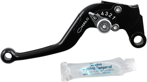 Halo Adjustable & Folding Clutch Lever Black