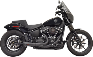 The Ripper Short Road Rage 2-into-1 Exhaust System Black