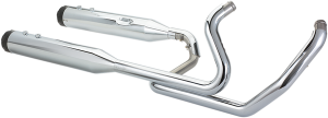 El Dorado Dual Exhaust System Black, 1, nordicamoto.ro