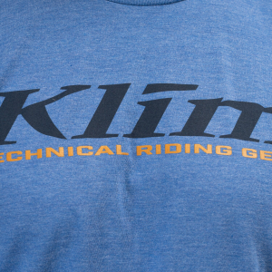 Tricou Klim K Corp SS T White - Vivid Blue, 4, nordicamoto.ro