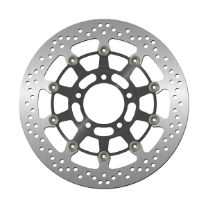Brake Rotor Round Silver