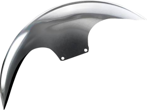 Cafe Front Fender For 21(r) Wheel Silver, 3, nordicamoto.ro