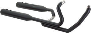 El Dorado Dual Exhaust System Black, 3, nordicamoto.ro