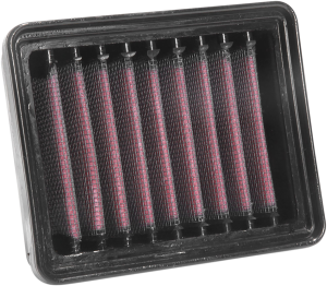 High-flow Air Filter Black, Red, 3, nordicamoto.ro