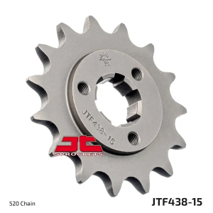 JT SPROCKETS Első lánckerék, természetes színű , nordicamoto.ro