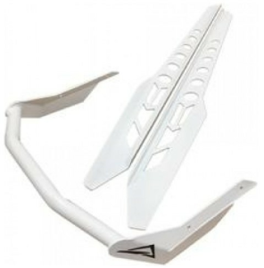 Skinz Rear Bumper White Ski-Doo Summit 165" 850 Rev 4, 1, nordicamoto.ro