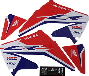 Evo Graphics Kit Black, Blue, Red, White, 2, nordicamoto.ro