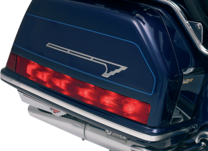 Six-light Saddlebag Side Light Set Red