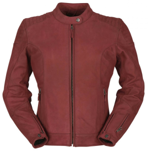 Női motoros kabátok, Furygan 6199-338 Debbie Lady Bordeaux női bőrdzseki, nordicamoto.ro