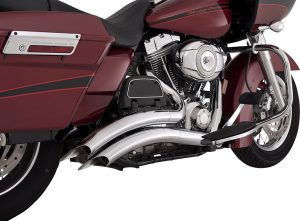 Big Radius Exhaust System Chrome, 3, nordicamoto.ro