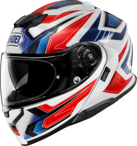 SHOEI NEOTEC3 ANTHEM TC-10 felhajtható sisak, kék/piros/fehér, M-es méret, 1, nordicamoto.ro