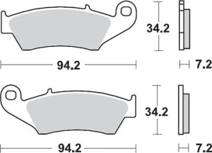 Nitro Sport fékbetétek, 1, nordicamoto.ro