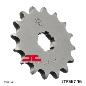 JT SPROCKETS Első lánckerék, természetes színű 