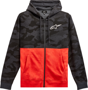 Camo Block Hoodie Green, Brown M, 1, nordicamoto.ro