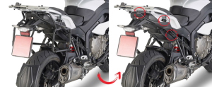 Kappa BMW S 1000XR (2015–2019) oldalsó csomagtartó-keret, 1, nordicamoto.ro