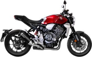 Factory S Slip-on Muffler Black, 1, nordicamoto.ro