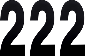 Standard Numbers Black, 1, nordicamoto.ro