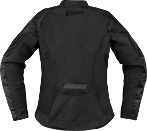 Icon Overlord3 női kabát – fekete – 2XL, 3, nordicamoto.ro
