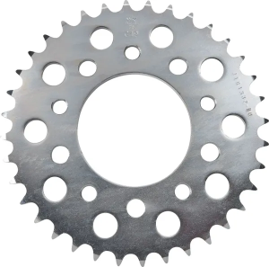 JT SPROCKETS Acél hátsó lánckerék, természetes színű 