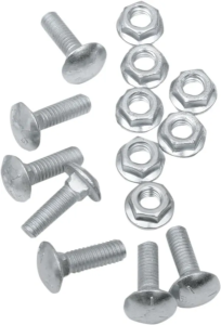Wear Bar Bolt-nut Silver, 1, nordicamoto.ro