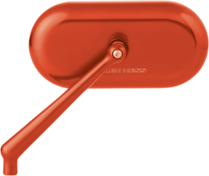 Oval Mirror Orange, Anodized