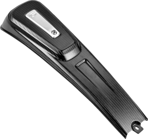 Side Fill Carbon Fiber Dash Console Black-Matte