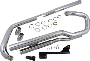 Speedster Slashdown Exhaust System Chrome, 1, nordicamoto.ro