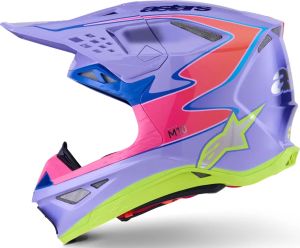 Alpinestars Supertech M10 Jett Lawrence R01 lila XS bukósisak, 4, nordicamoto.ro
