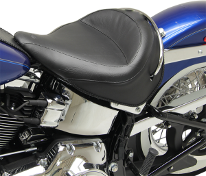 Vintage Wide Solo Vinyl Seat Black