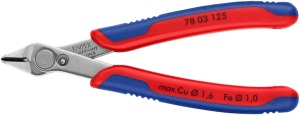 Electronic Super Knips Plier Blue, Red, Silver 