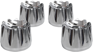Head Bolt Covers Silver