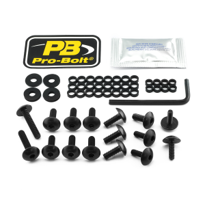 Fairing Bolt Kit For Yamaha Black