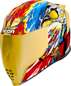 Airflite Freedom Spitter Helmet Multi, Gold  M, 1, nordicamoto.ro