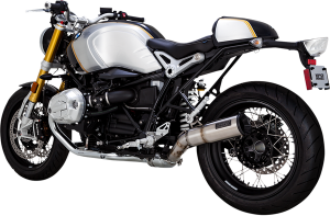 Hi-output Slip-on Muffler Brushed, 1, nordicamoto.ro