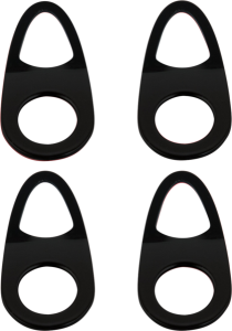Tiedown Seat Brackets Black, 1, nordicamoto.ro