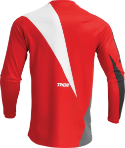 Tricou Thor Sector Edge Red/White 4XL, 4, nordicamoto.ro