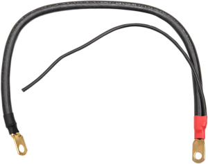 Battery Cable With Auxiliary Wire Black, 2, nordicamoto.ro