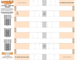 Studding Template