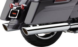 909 Twins Slip-on Mufflers Chrome, 2, nordicamoto.ro