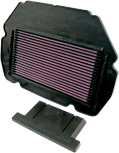 High-flow Air Filter Black, Red