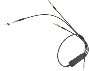 Black Vinyl Throttle Cable Black