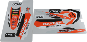 Trim Kit Graphics Black, Orange, White