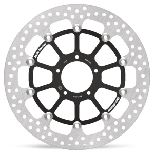 Halo sorozatú úszó versenyrotor, fekete, rozsdamentes acél, 1, nordicamoto.ro