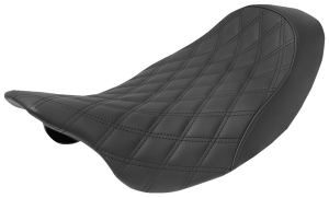 Renegade Lattice Stitch Solo Seat Black