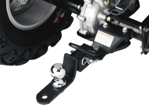Three-way Atv Receiver Hitch Black 
